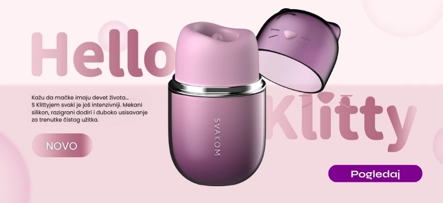 Svakom Klitty - vibrator za lizanje | Sex Shop Hrvatska Desirel.hr