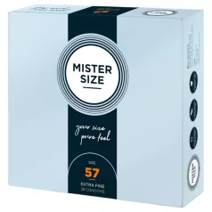 Mister Size - tanji kondom - 57mm - 36 komada