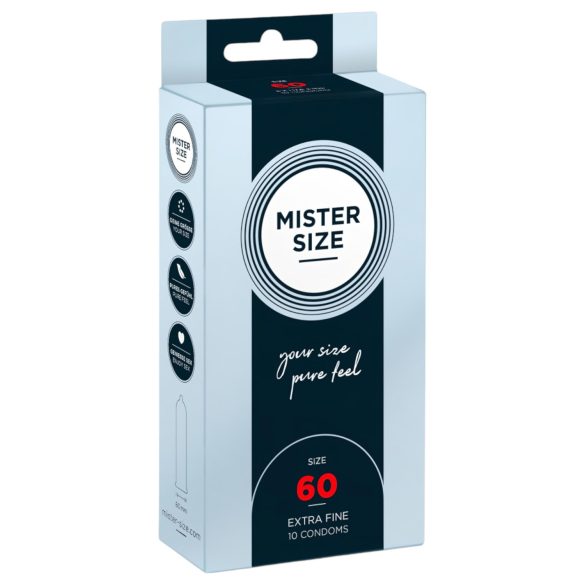 Mister Size - tanka kondom - 60mm - 10 komada