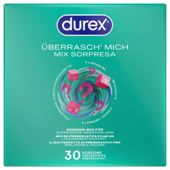 Durex Surprise Me - kondomi paket - 30 komada