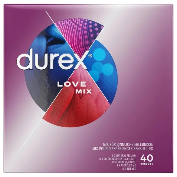 Durex Love Mix - kondomi paket - 40 komada