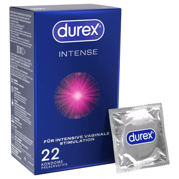 Durex Intense - Orgazmički kondomi (22 kom)