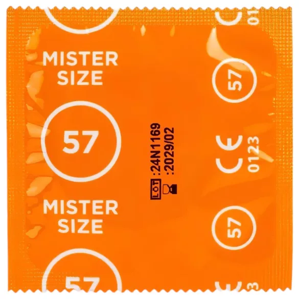 Mister Size - kondomi testni paket s mjeračem penisa - 3 komada