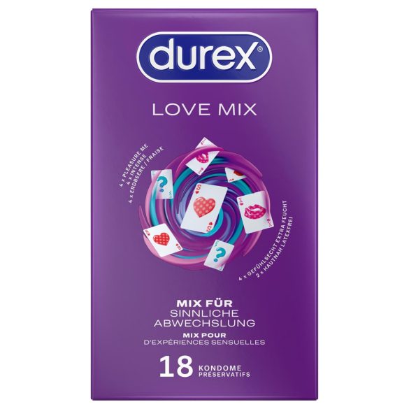 Durex Love Mix - kondomi paket - 18 komada