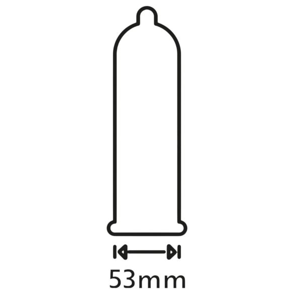 Secura Extra Fun - kondom s točkicama - 53mm - 12 komada