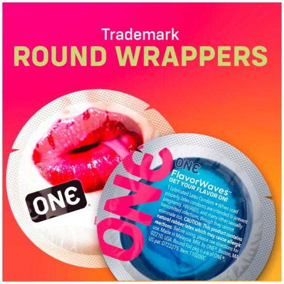 ONE Flavor Waves - aromatizirani kondom - mix okusa (12 kom)