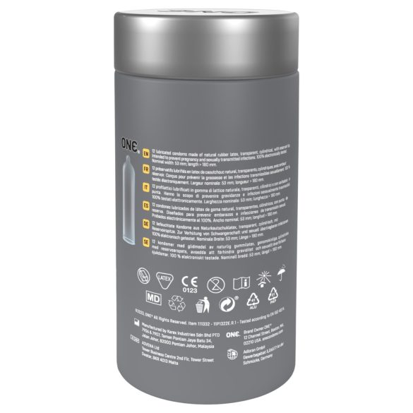 ONE - prezervativi - ekstra tanki - 12 komada