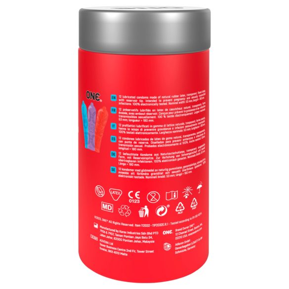 ONE - kondom s tetovažom - 12 komada