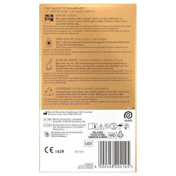 Durex Hautnah - ekstra tanki kondomi - 10 komada