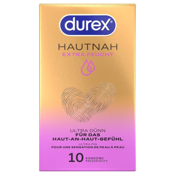 Durex Hautnah - kondom - dodatno podmazan - 10 komada