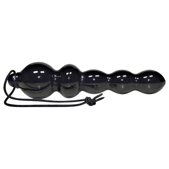 You2Toys Black Jack - analni dildo s perlama - crni