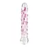 Icicles No. 7 - stakleni dildo s perlicama