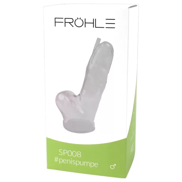 Fröhle SP008 - medicinski anatomski cilindar za penis pumpu, zamjenski - 21 cm