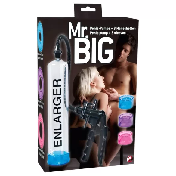 You2Toys - pumpa za penis set - prozirno