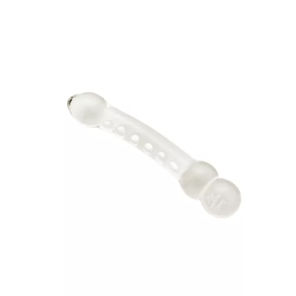 Fifty Shades of Grey - stakleni dildo - reljefna stimulacija - prozirno