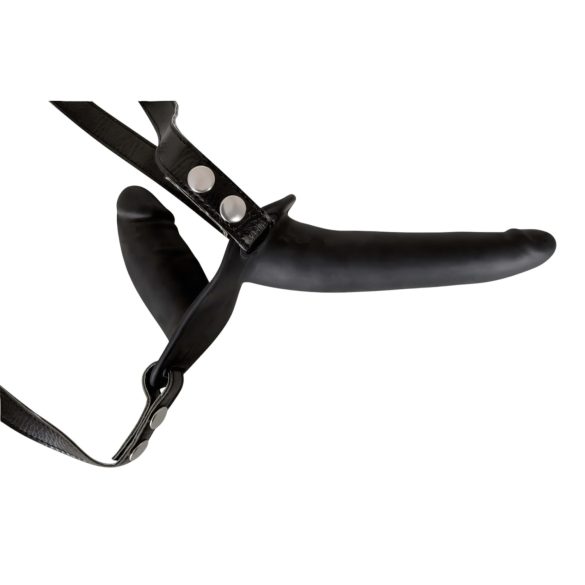 You2Toys - Strap-on dildo duo - silikon - crni