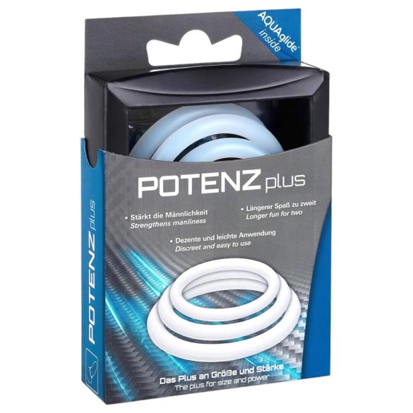 POTENZplus - penisni prsten - set 3 komada