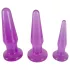 You2Toys - Analni set čepova za trening - 3 komada - ljubičasta
