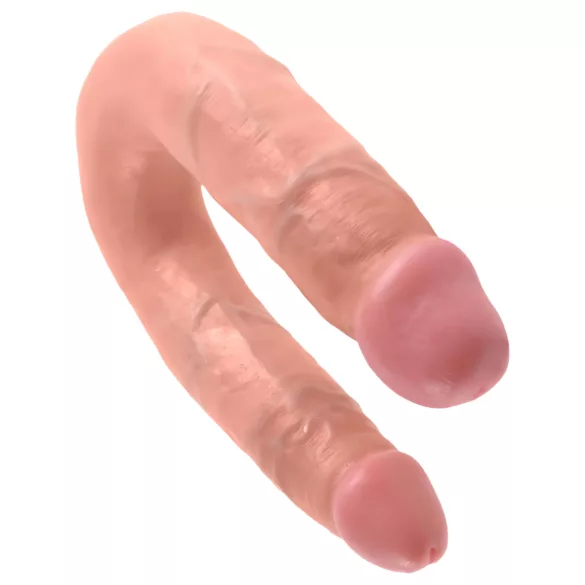 King Cock - dvostruki dildo - srednja veličina - natur