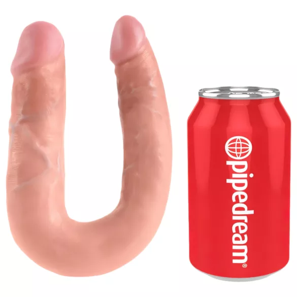 King Cock - dvostruki dildo - srednja veličina - natur