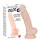 You2Toys - silikonski dildo s vakuumskom čašicom - srednji (naturalan)
