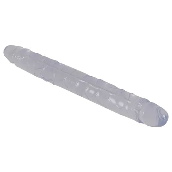 Kristal - dvostruki dildo - staklo - 34 cm