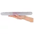 Kristal - dvostruki dildo - staklo - 34 cm