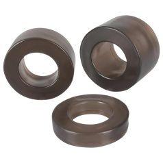 You2Toys - penis prsten i rasteznik za testise set - sivi