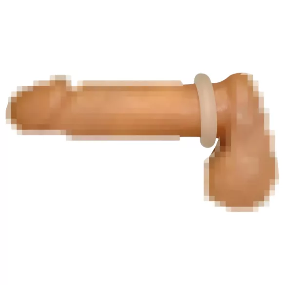 You2Toys - silikonski prsten za penis - prozirno