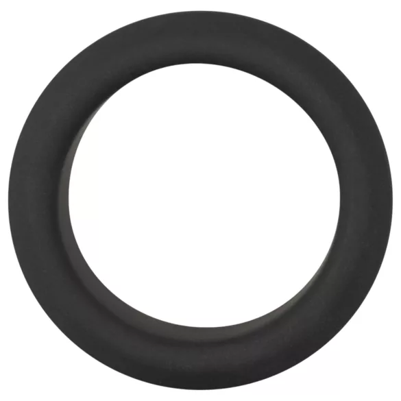 Black Velvets - penisni prsten debelih stijenki 3,2 cm - crni