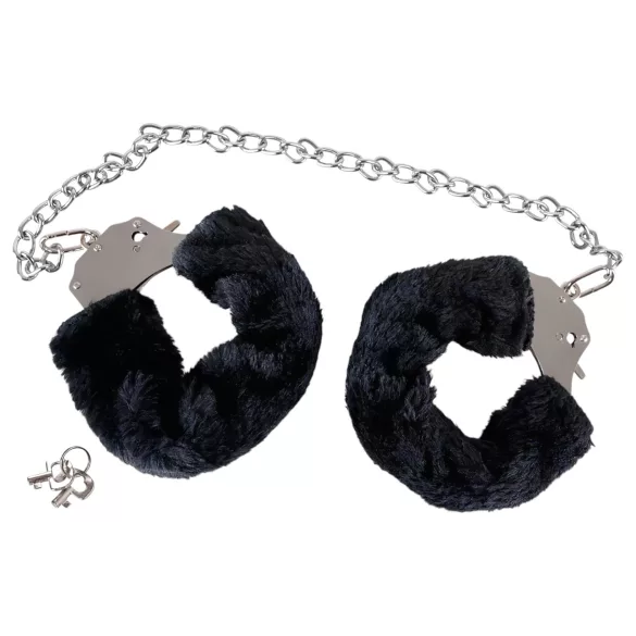 You2Toys - plišane lisice s dugim lancem - crne