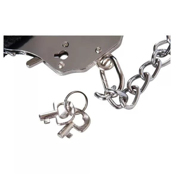 You2Toys - plišane lisice s dugim lancem - crne