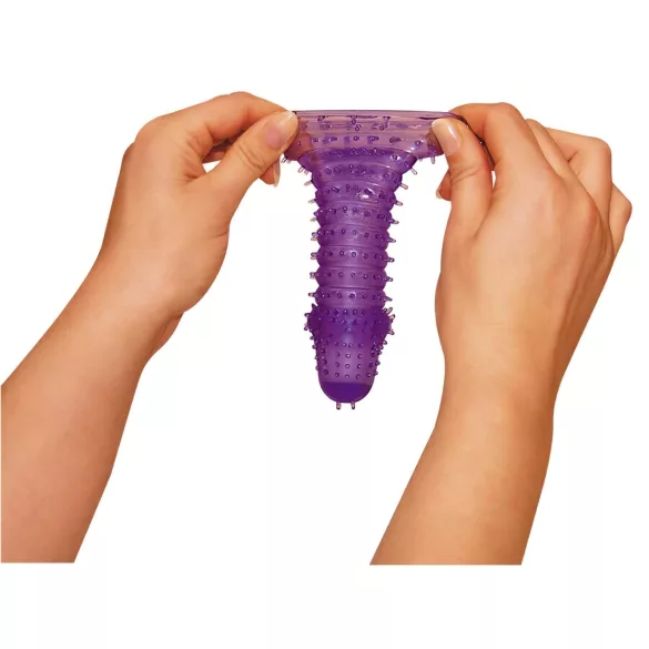 You2Toys - produžetak za penis - teksturirani - ljubičasti
