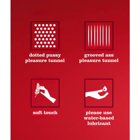 You2Toys - realistična sex lutka stražnjica - real feel - natur