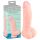 Medical - medicinski silikonski dildo (20cm) - prirodni