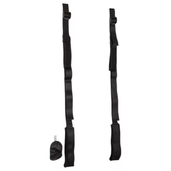 Fetish Fantasy Door - seks ljuljačka za vrata - crna