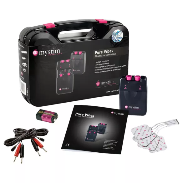 mystim Pure Vibes - elektro set za stimulaciju - analogni stimulator