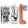 King Cock - šuplji strap-on dildo s remenom - 28 cm