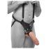 King Cock Strap-On 11 - šuplji dildo s pojasom (28cm)