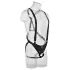 King Cock - šuplji strap-on dildo s remenom - 28 cm