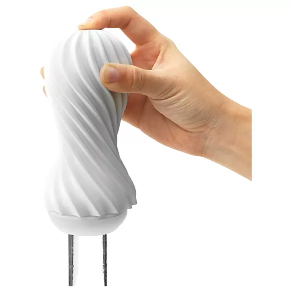 TENGA Flex - masturbator za muškarce - bijeli