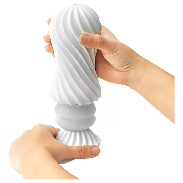 TENGA Flex - masturbator za muškarce - bijeli