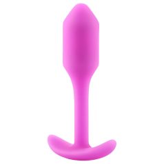 b-vibe Snug Plug 1 - analni čep s utezima 55g - roza