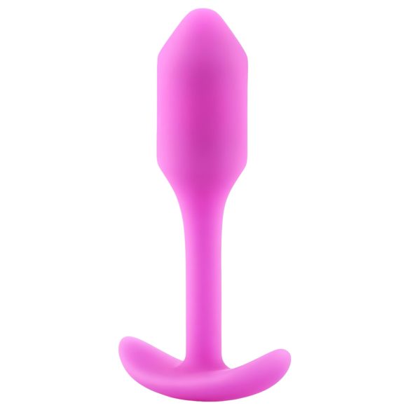 b-vibe Snug Plug 1 - analni čep s utezima 55g - roza