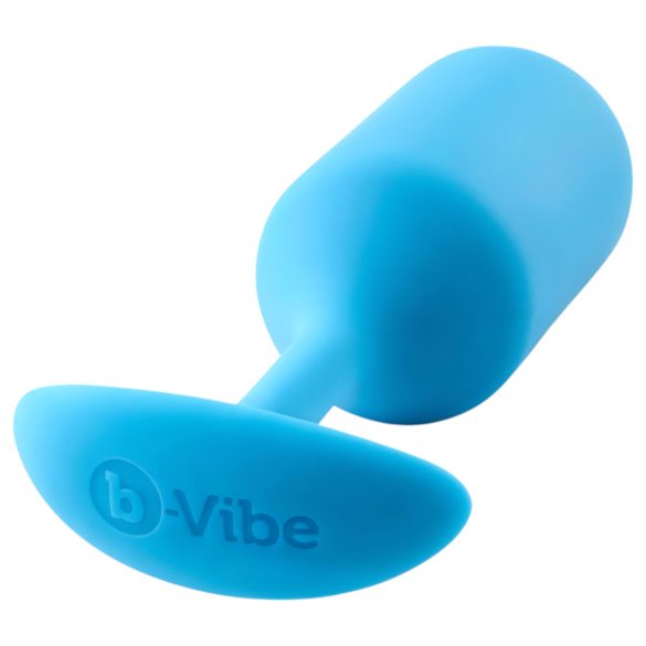 b-vibe - analni čep s dvostrukom kuglicom 180g - plavi