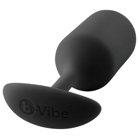 b-vibe - analni čep s dvostrukom kuglicom - 180g - crni