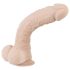 Nature Skin - realistični dildo s vakuumom - veliki (prirodni)