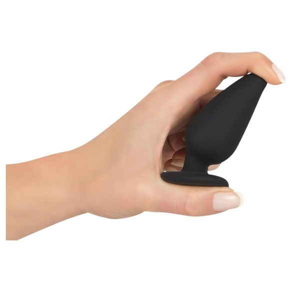 Black Velvets Heavy - analni plug 75g - crna