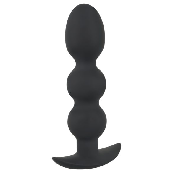 Black Velvets - analni plug s kuglicama - težina 145g - crni