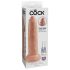 King Cock 9 - realistični dildo (23 cm) - prirodni